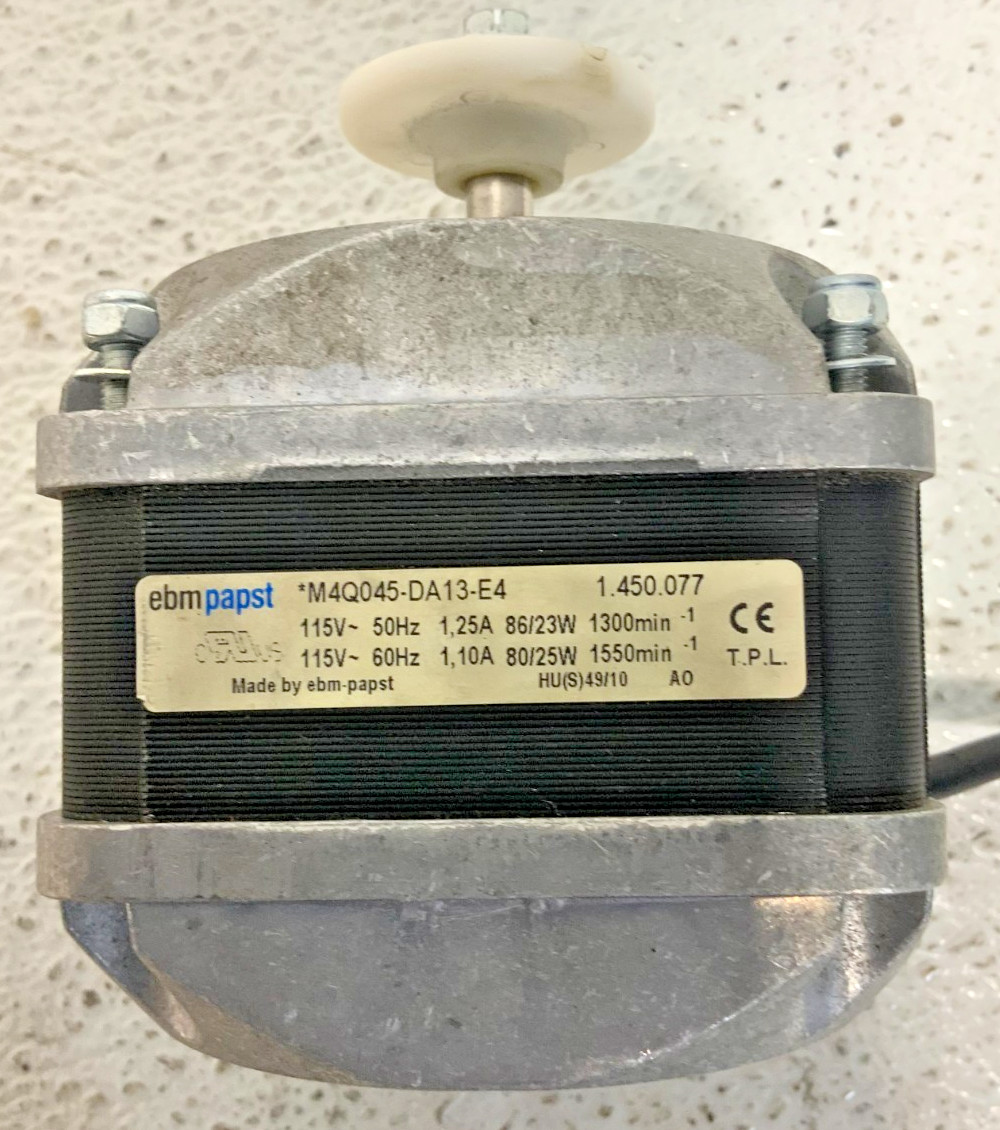 Ebmpapst M4Q045-DA13-E4 Induction Motor w/Fan 115V 50/60Hz 1.10A 80/25W 1550min