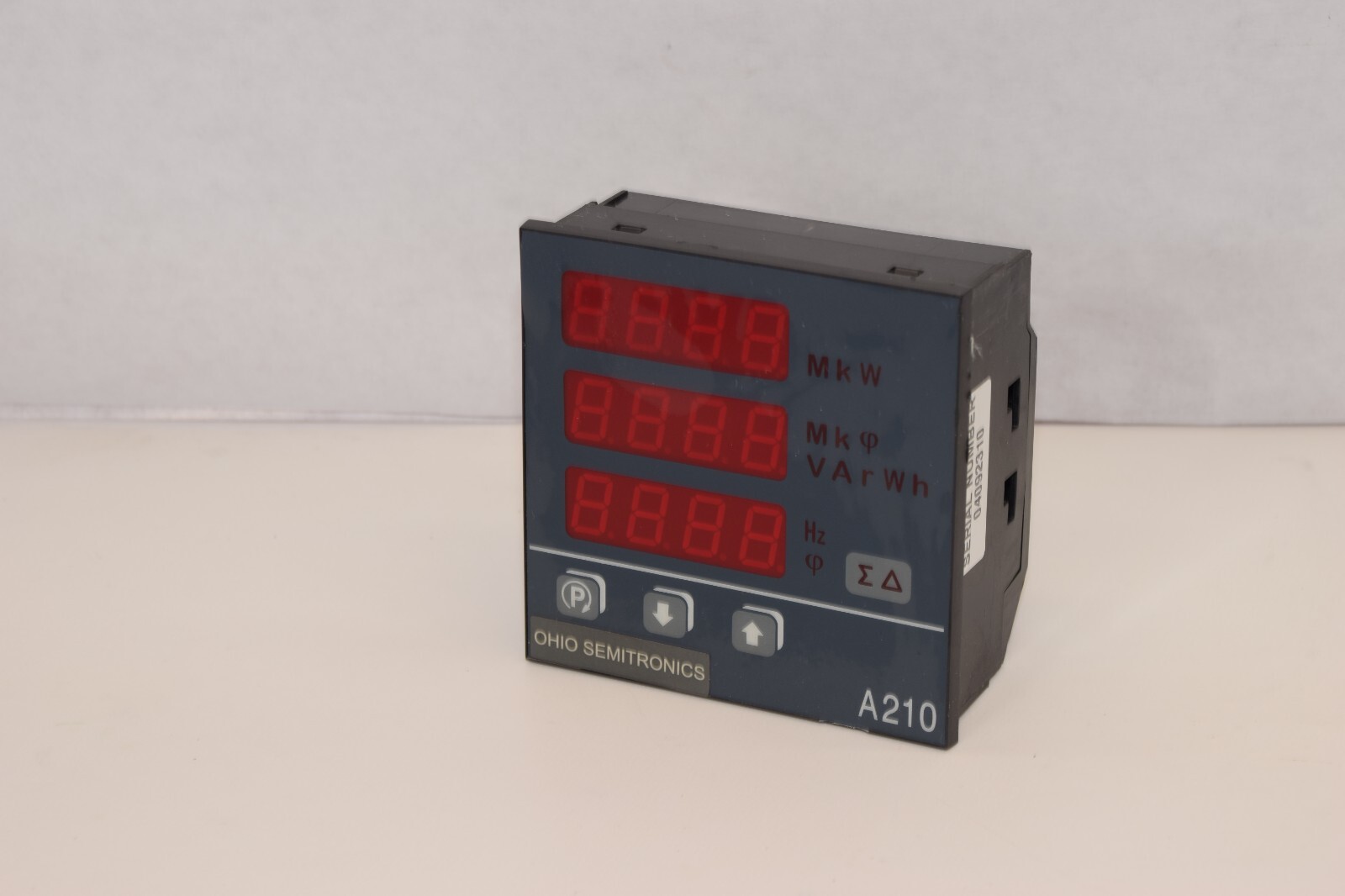 OHIO SEMITRONICS A210-001 , A210001 500V 5Amp 45-65Hz Display Module