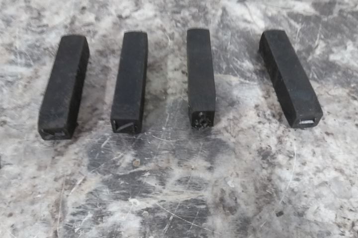 Young Bros. Stamp Works 09363 3-3/4 In Shank Length Heavy Duty Letter/Number Set