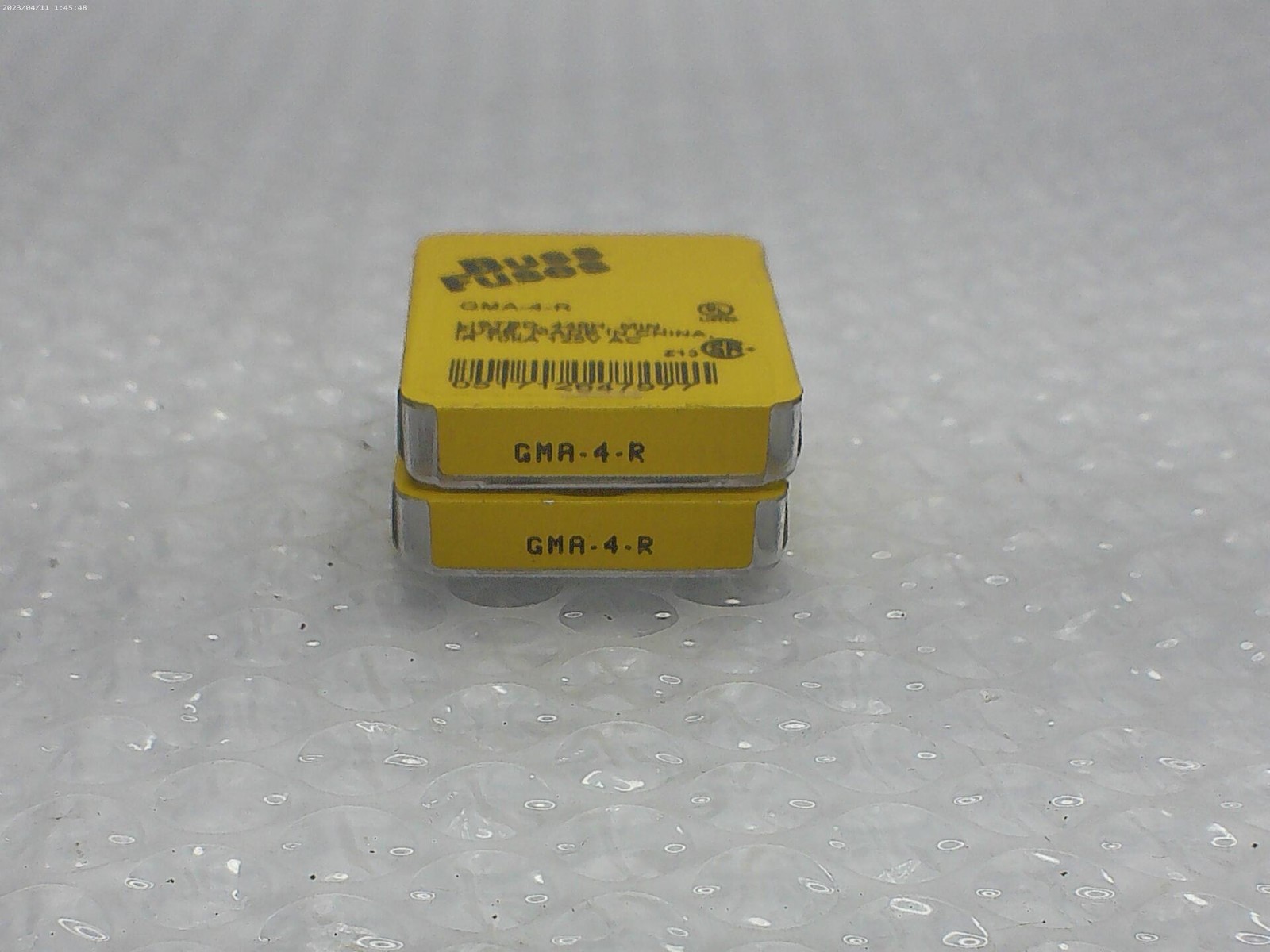 BUSSMANN GMA-4-R FUSE LOT OF 2 PKG OF 5 NSMP