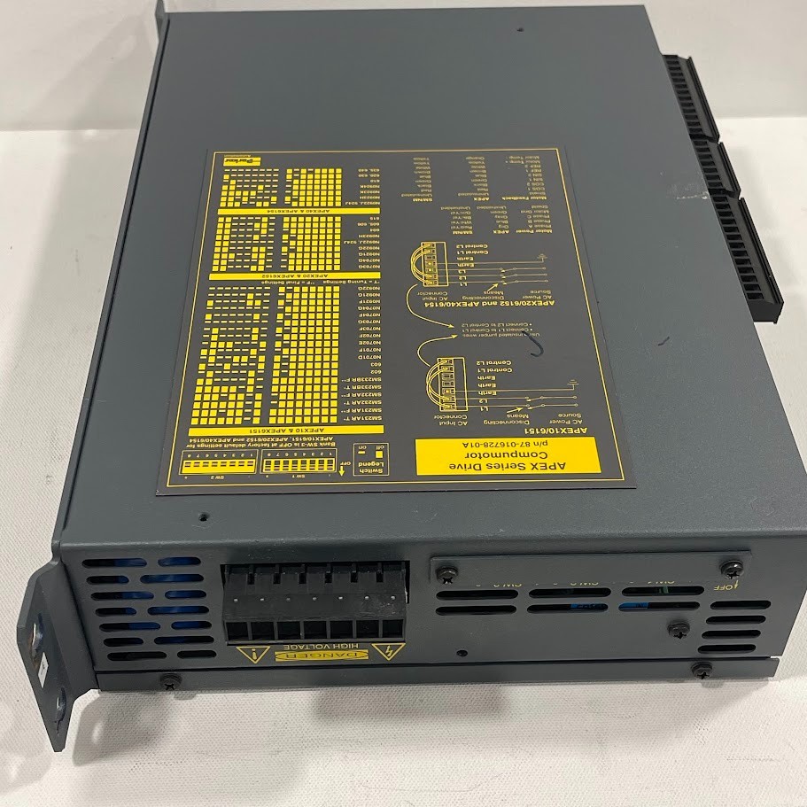 PARKER 87-016728-01A APEX SERIES DRIVE COMPUMOTOR 120-240V 50/60HZ APEX10/6151