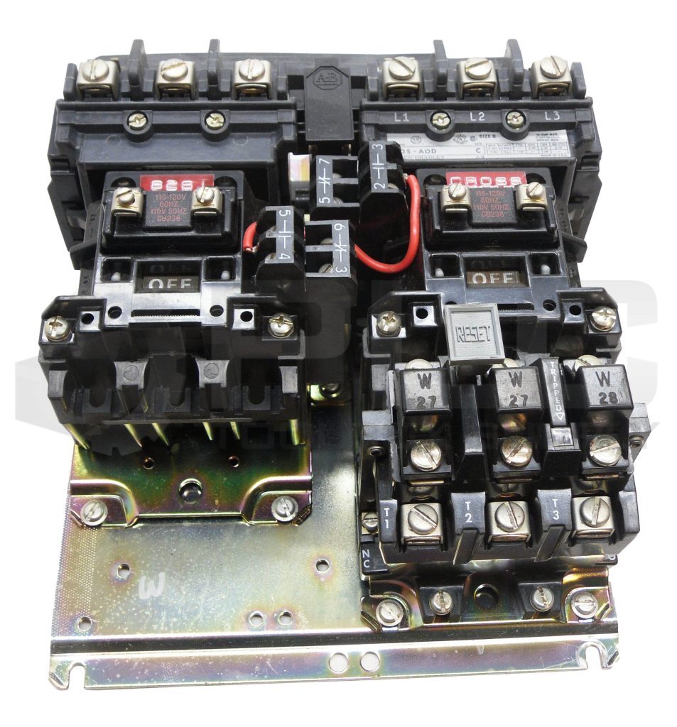 ALLEN BRADLEY 505-AOD /C W/ CB236 W/ W27 W28 42185-800-01 40410-326-52 595-A02