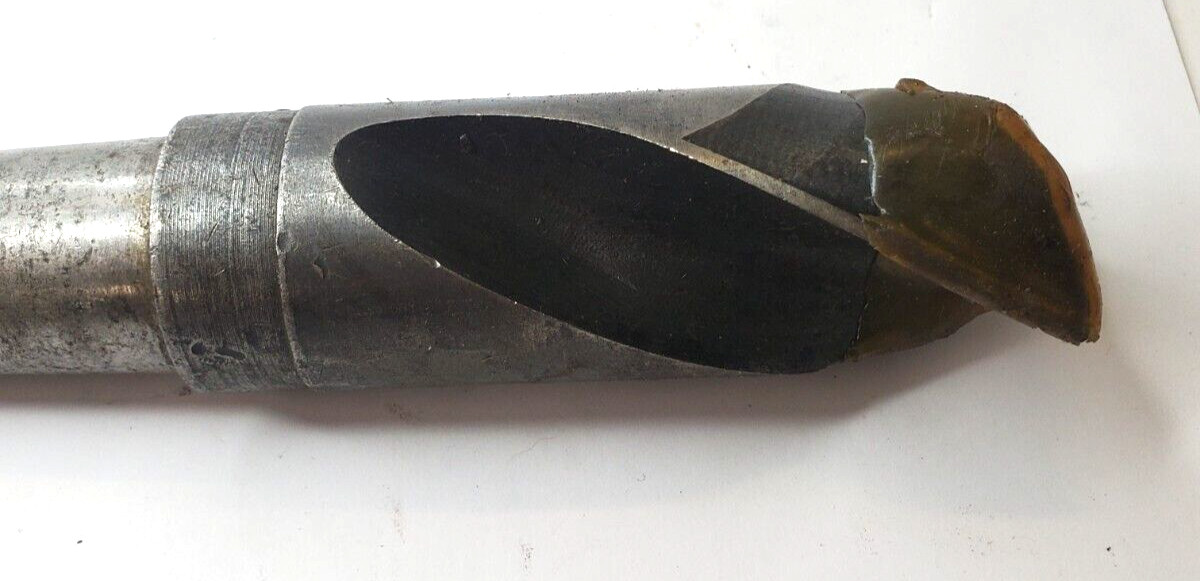UNBRANDED TAPERED SHANK DRILL BIT 1-1/2 SPIRAL HS 9.5″ OAL 3-3/4″ LOC 2 FLUTE