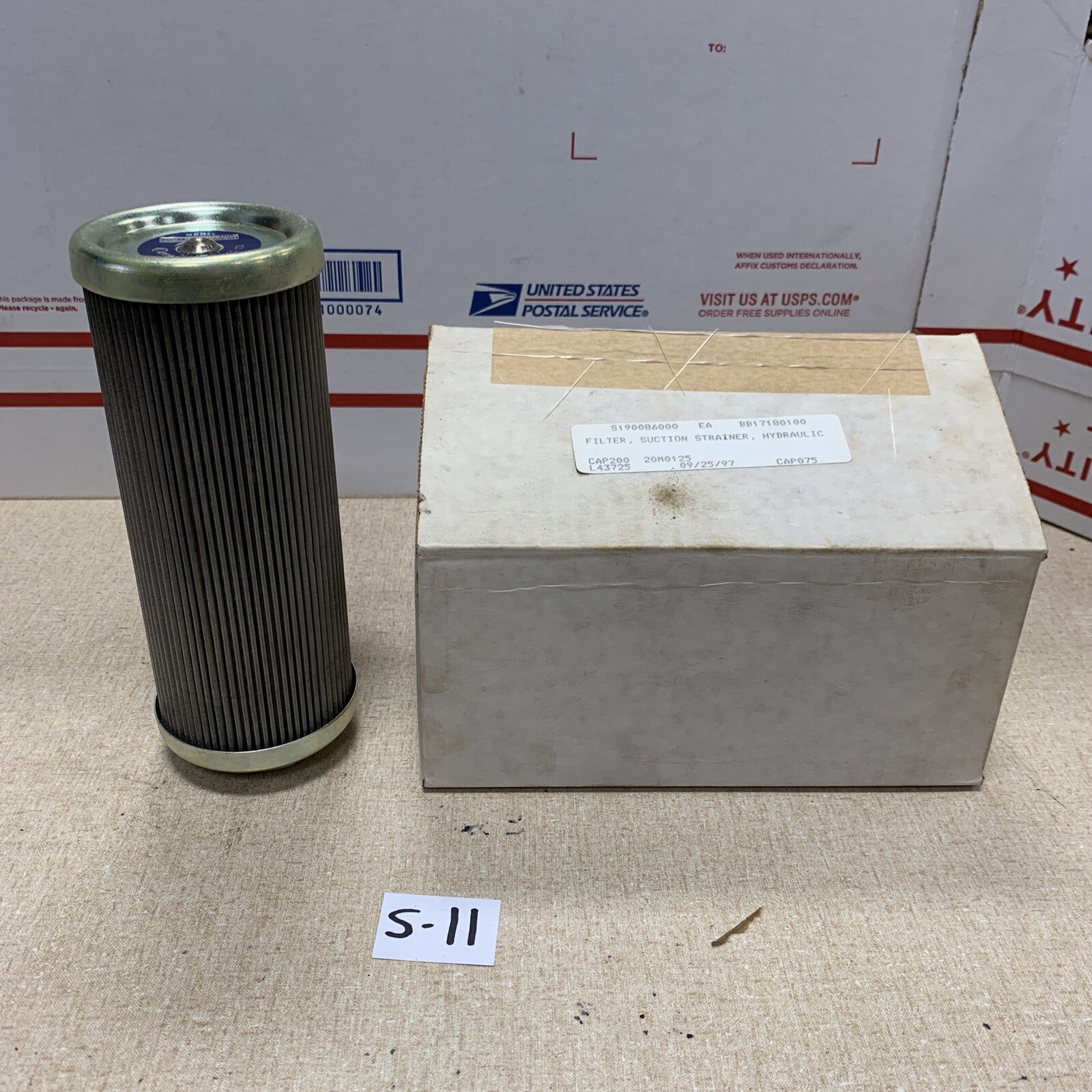 Apital ENG & MFG.Co 20-M-125 New Capital Suction Strainer Hydraulic Filter