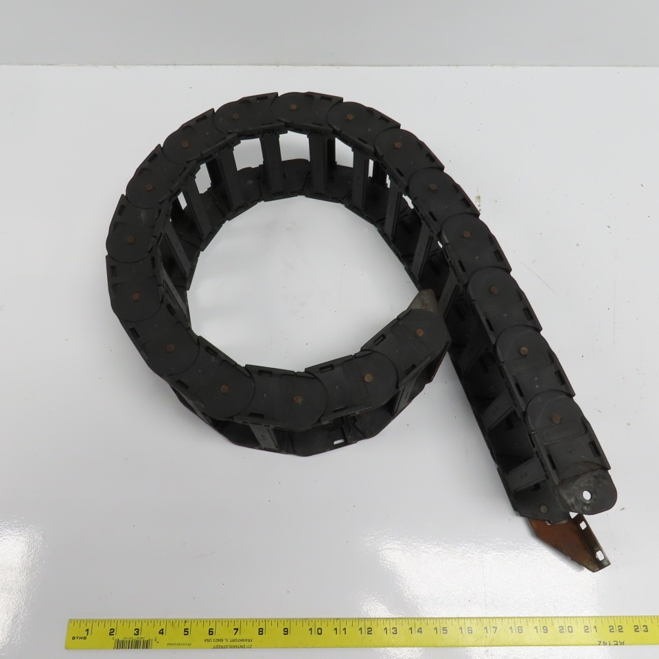Murrplastik MP 107 54″ OAL Energy Chain Cable Carrier 170mm x 38mm ID Open