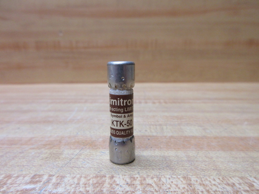 Buss KTK-50 Bussmann Fuse Cross Ref 1CW86