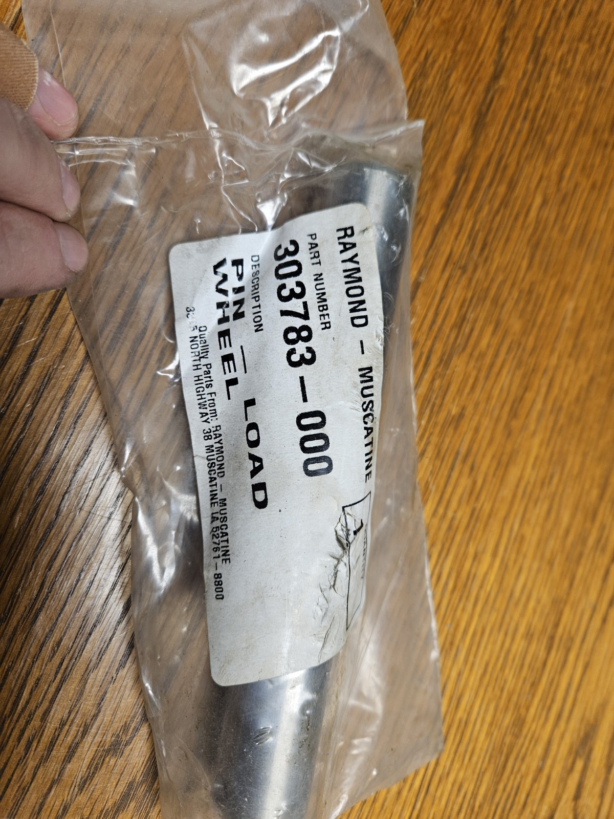 Pin Load Wheel 303783-000