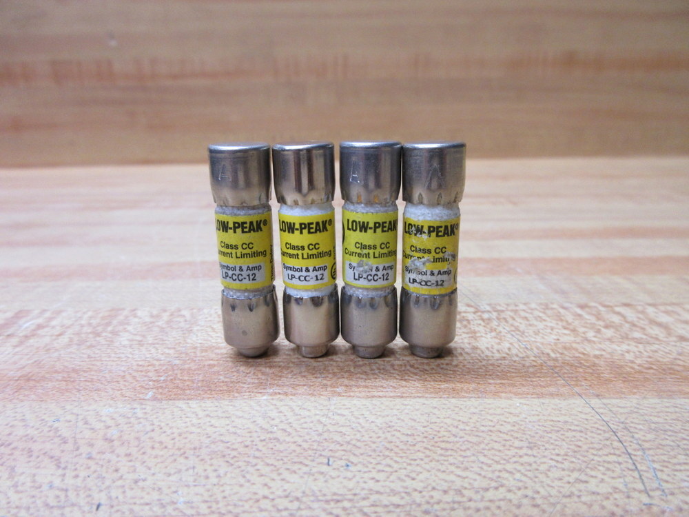 Buss LP-CC-12 Bussmann Fuse Cross Ref 1CX47 (Pack of 4)