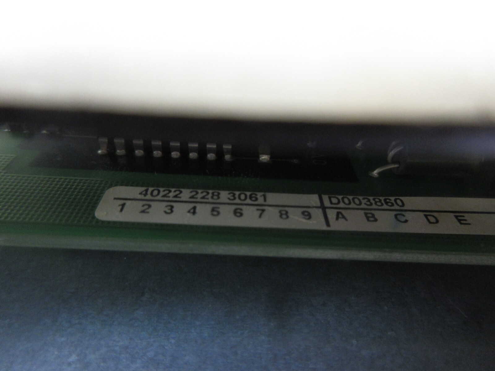 SPECIAL MAHO DMG DMU 60 P CNC KEYB INT CARD 30612 D 03860 4022 228 3061 D003860