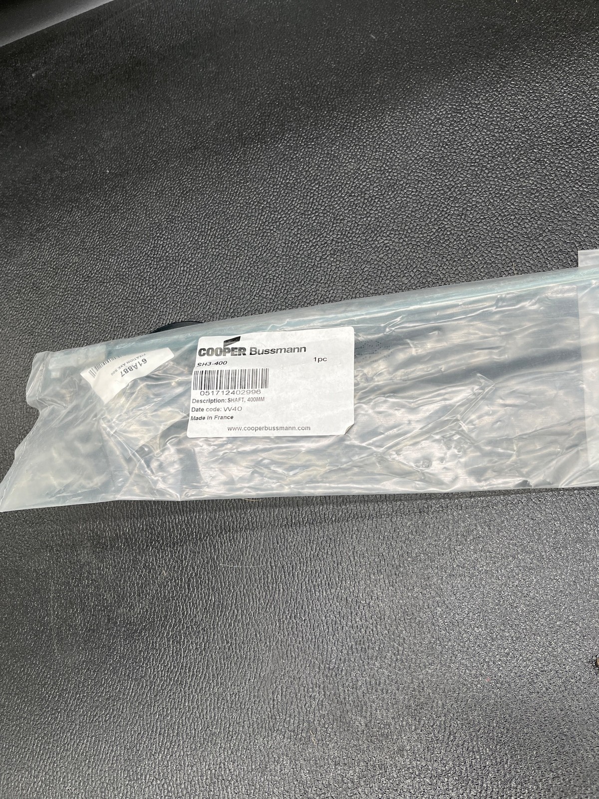 COOPER BUSSMANN SH3-400 Fuse Switch Shaft 400mm NEW
