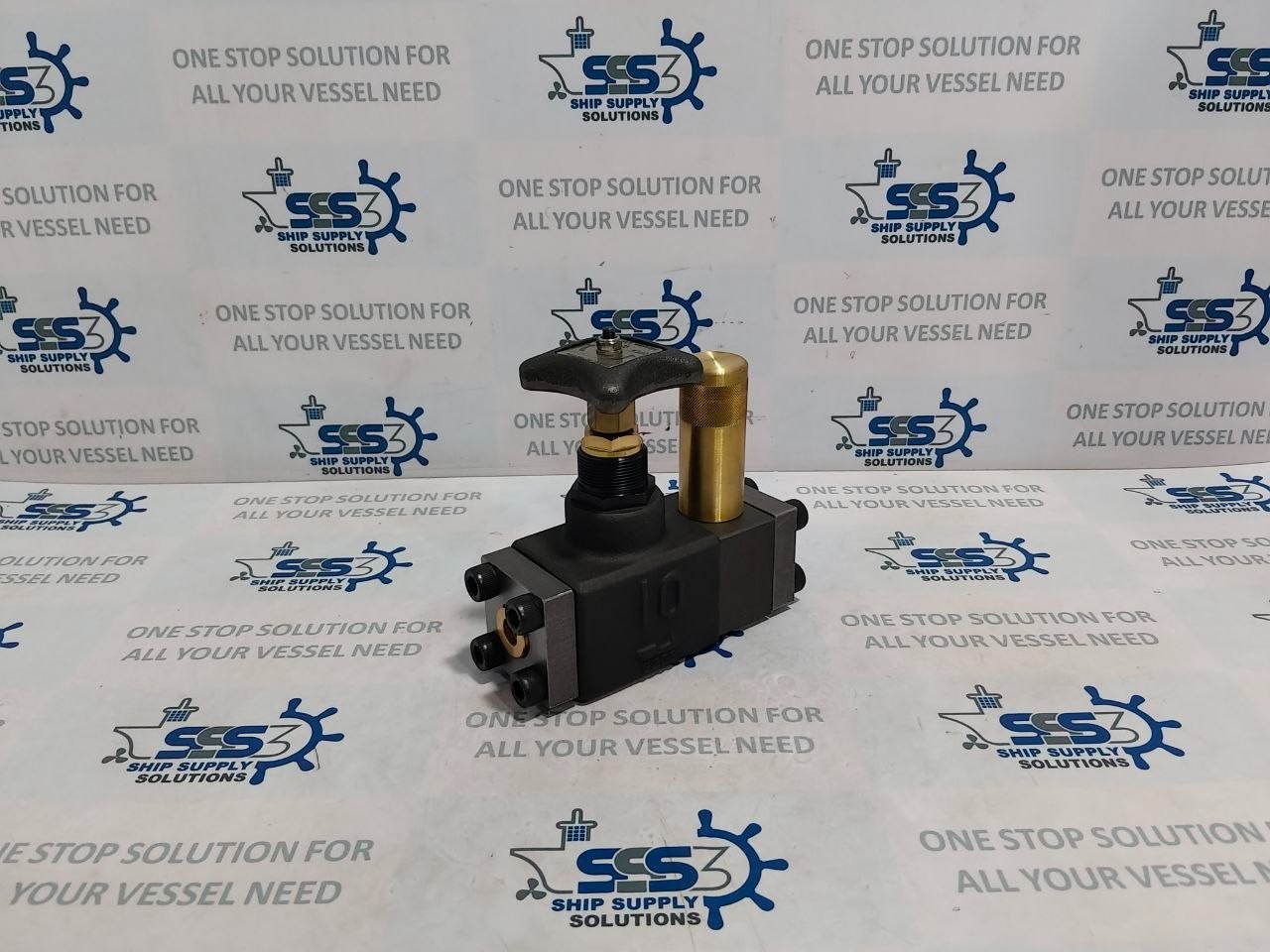 Hirose HF-4211-K-10-23-631 Hydraulic Valve Manifold Mount W/Handwheel