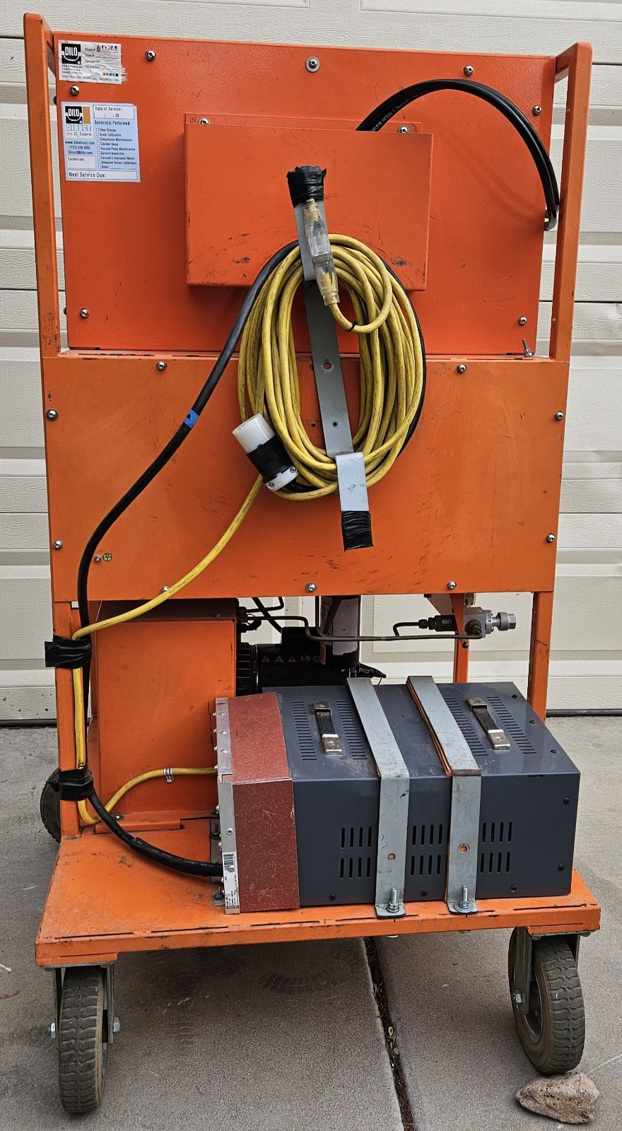 Dilo B143R11 B143 MP Series 3 Small Service Cart SF6 Gas Reclaimer