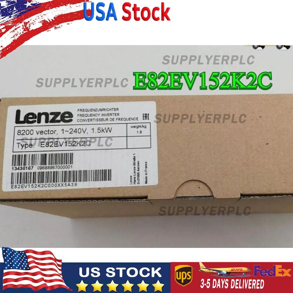 1PC E82EV152K2C NEW LENZE E82EV152K-2C LENZE FREQUENCY INVERTER Fast shipping