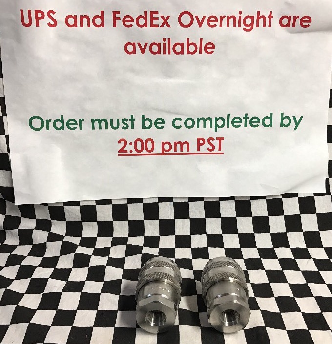 LOT OF 2 Snap-Lite Quick Disconnect Fitting, S71-3C8, S713C8, Shipsameday#1542B2