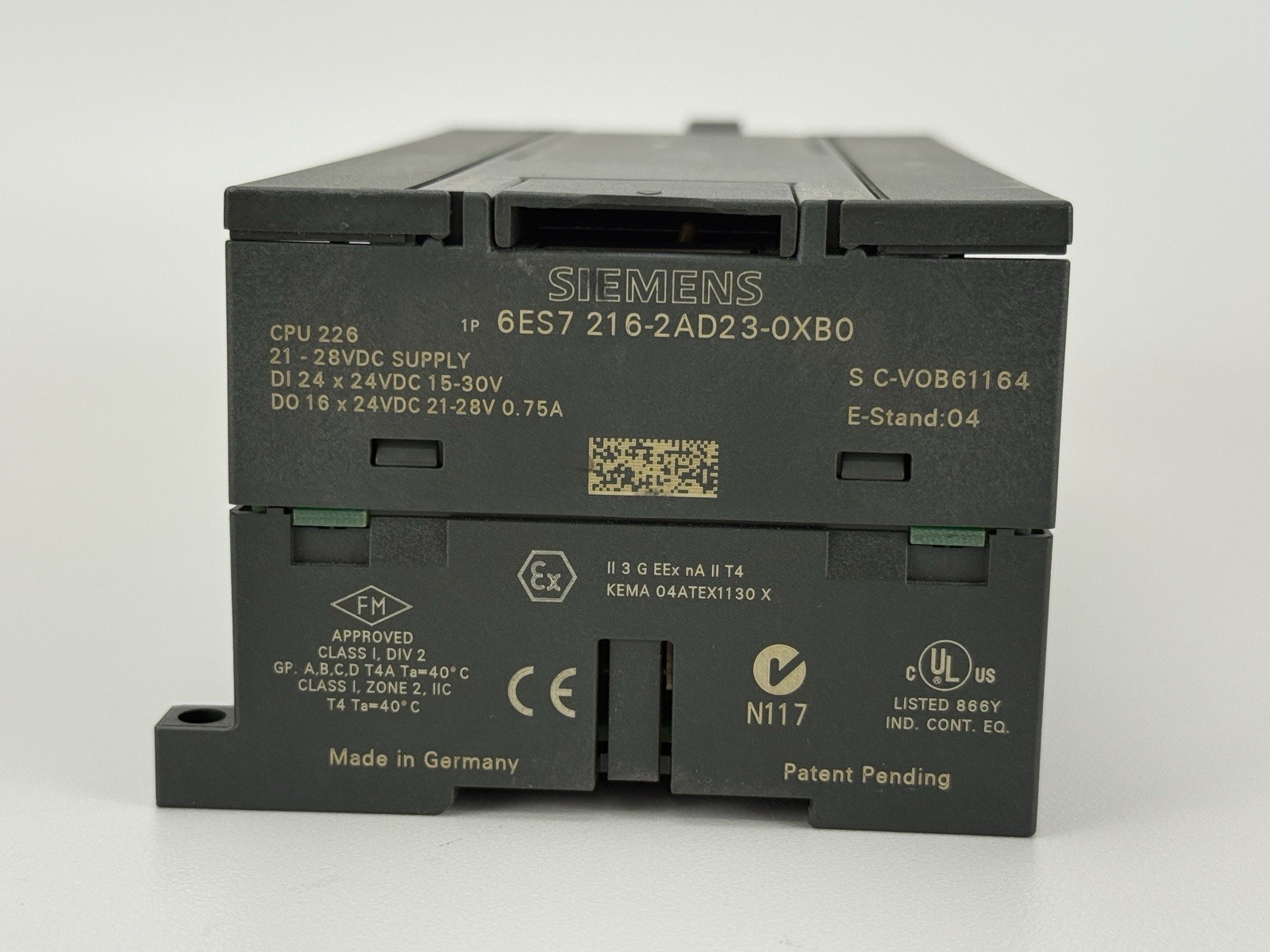 Siemens 6ES7 216-2AD23-0XB0 Simatic S7-200 CPU Used & Working
