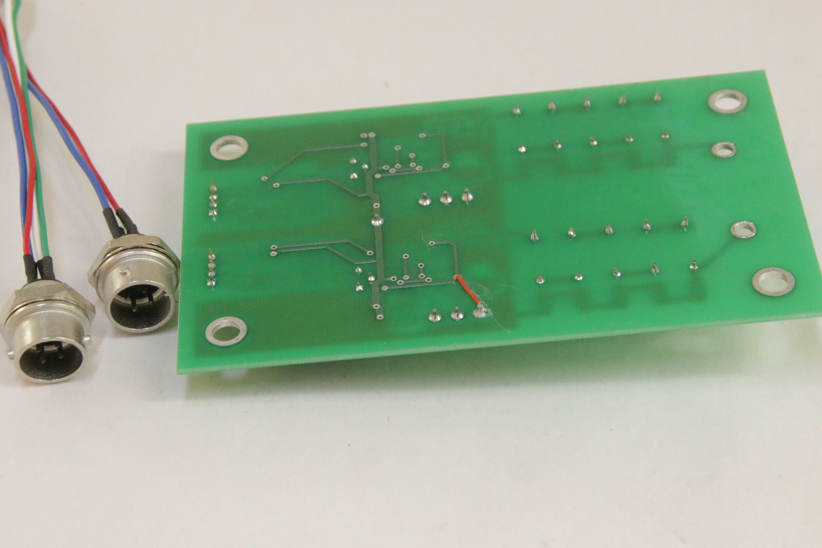 PCB + 2 Leads from GPI General Plasma Inc. ASP00132 P2 – NEW Old Stock Board