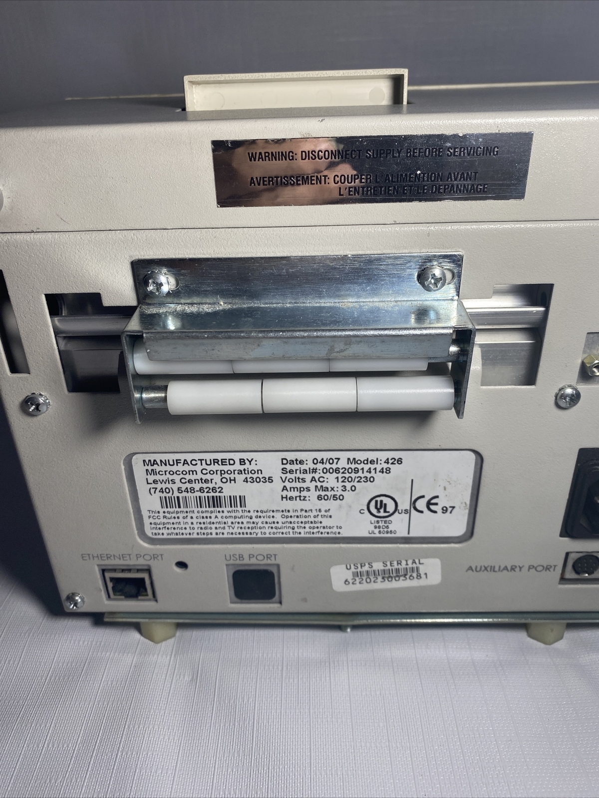 Microcom Corporation 426 Thermal Printer