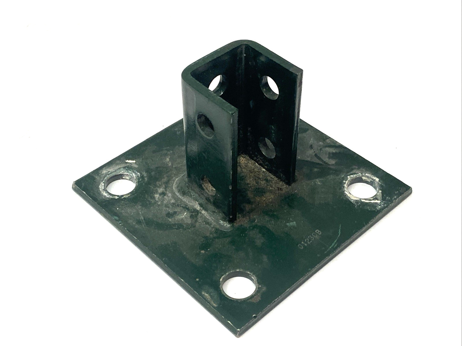 Eaton B280SQ Square Post Base Green 6″ x 6″ x 3 1/2″ Fits B22 1 5/8″