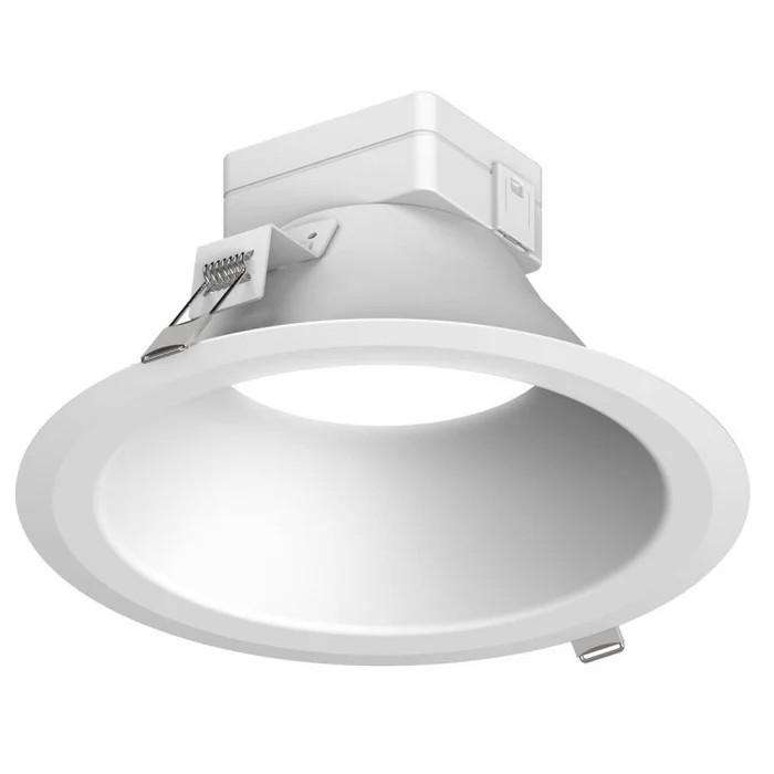 Prescolite LED LiteBox Downlight, 8 inch round, 3000 lumen, color selectable