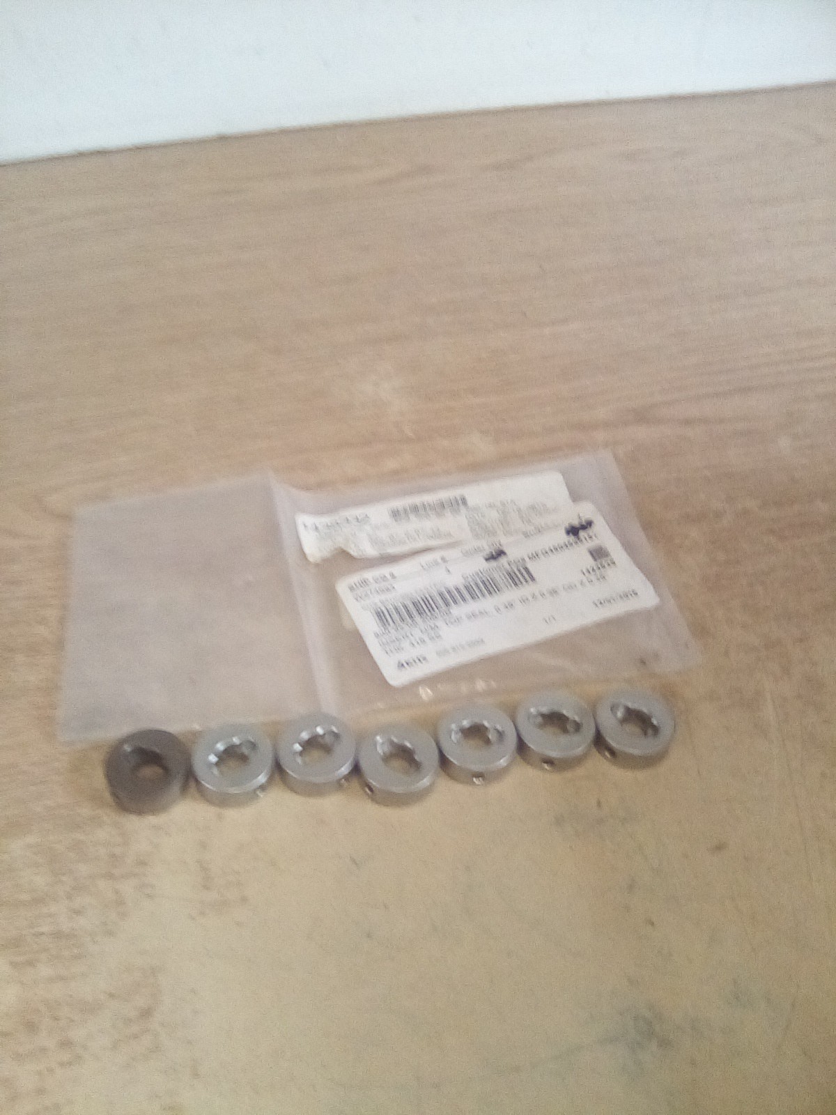 Lot Of 7 KHS KHS-BAHC880-FASTPIC 0.38″ID X0.98″ OD X 0.38″ THK 416 SS