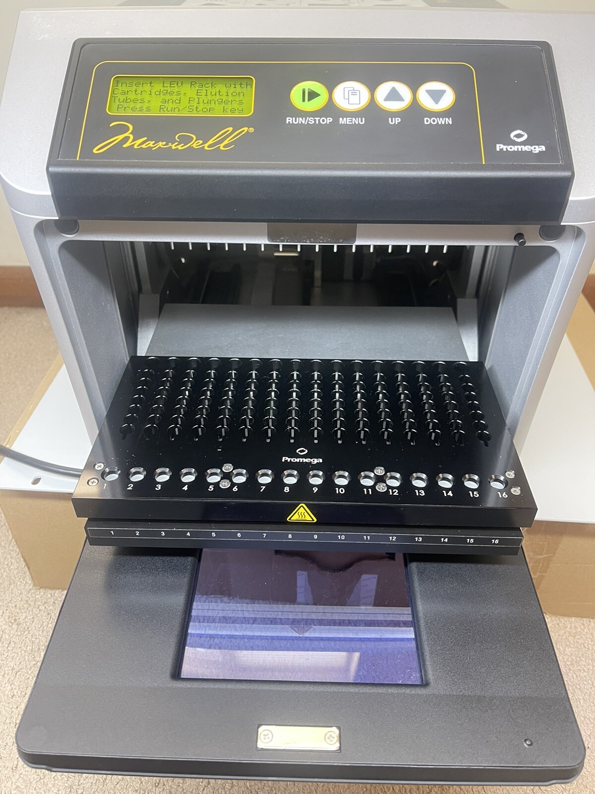 PROMEGA MAXWELL 16 DNA EXTRACTION PURIFICATION SYSTEM AS2000 MX3031