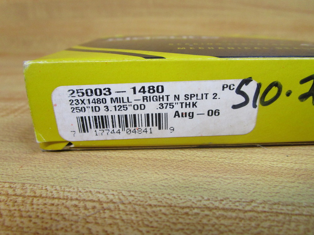 Garlock 25003-1480 Klozure Split Oil Seal 23 X 1480