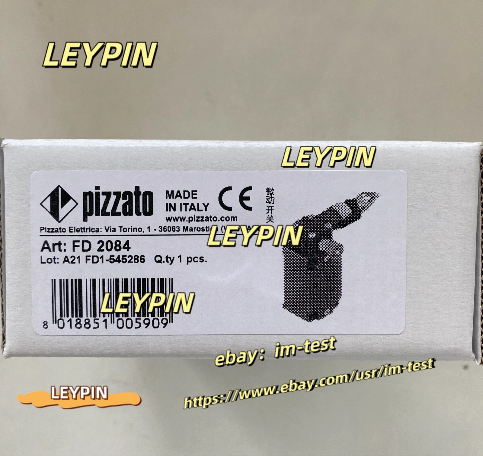 1pcs Pizzato FD 2084Safety rope switch*im