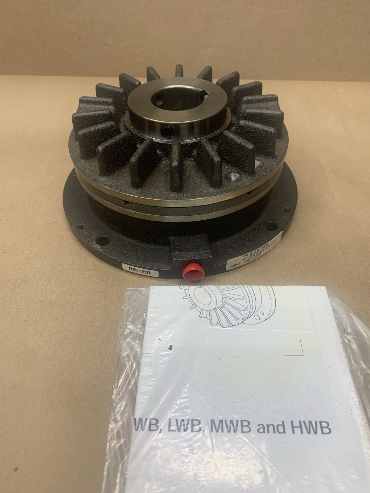 NEXEN 820700 AIR ENGAGED SHAFT/FLANGE MOUNT BRAKE LWB 1.375″ BORE **NEW**