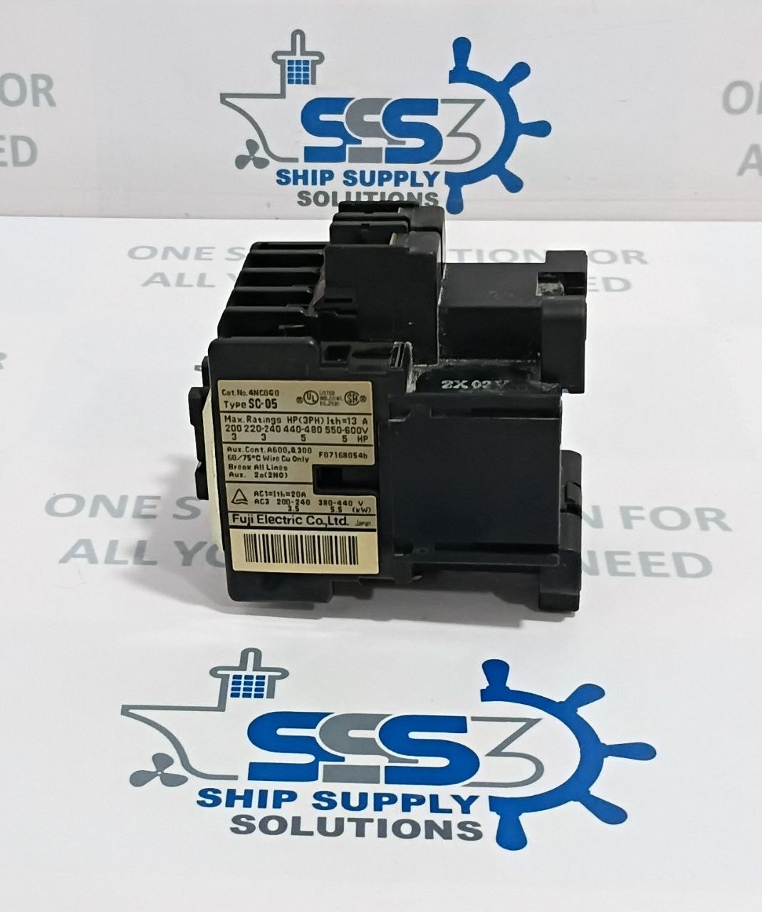 Fuji Electric SC-05 Contactor Coil Voltage 380-400V 50Hz 400-440V 60Hz, 13 Amp.