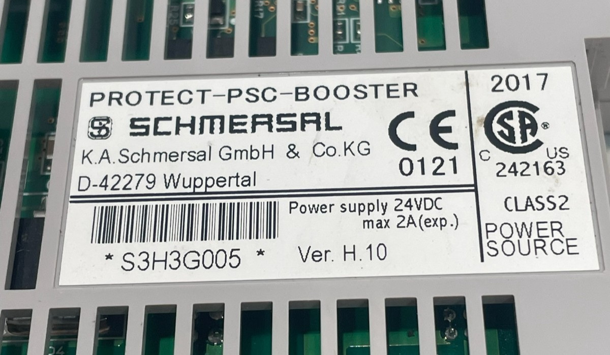 NEW SCHMERSAL PROTECT-PSC-BOOSTER POWER BOOSTER 101193431