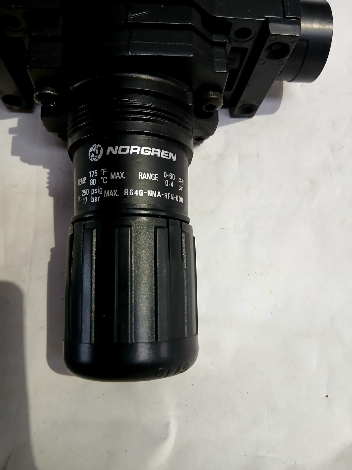 NORGREN R64G-NNA-RFN-000 Olympian Plus Pressure Regulator (BR4C.5b3)