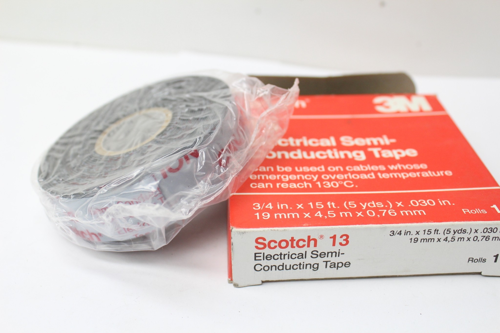 3M Scotch13 Electrical Semi-Conducting Tape 3/4″ x 15′