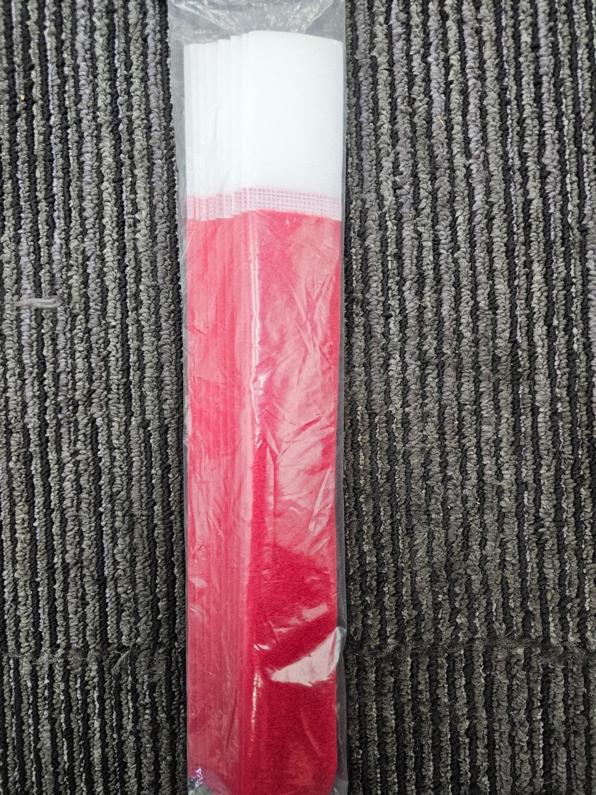 (QTY 10) Bock’s Flag-Loc ID Strap 7321RE Red / Reusable Nylon Leg Band