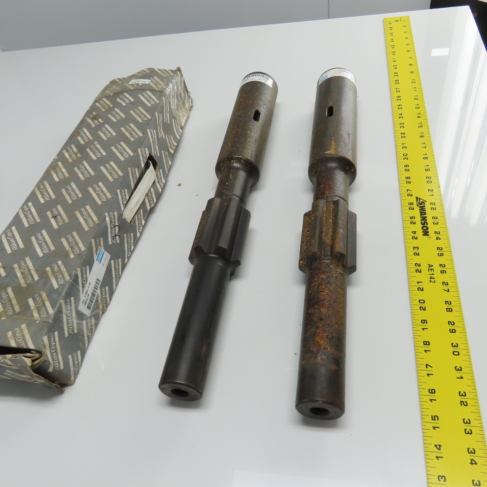 Atlas Copco 435-17901-F00 Shank Adapter 90502154 1-3/4″Shaft 21-1/4″OAL Lot Of 2