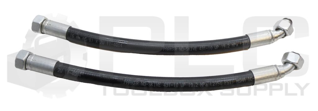 LOT OF 2 NEW PARKER 431-10 HYDRAULIC HOSE 5/8″