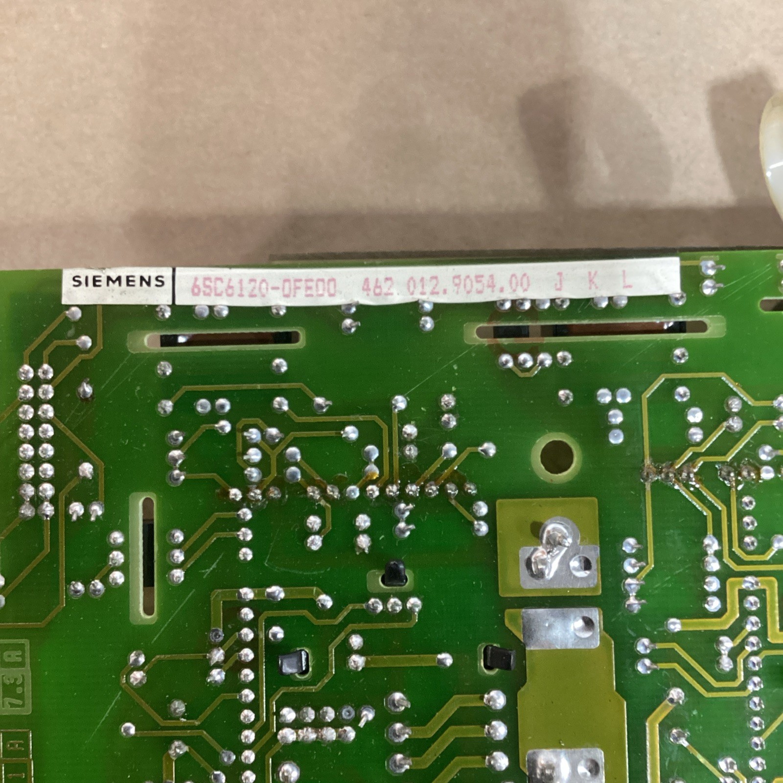 Power Board 20 40AMP Siemens PLC 6SC 6120 0FE00