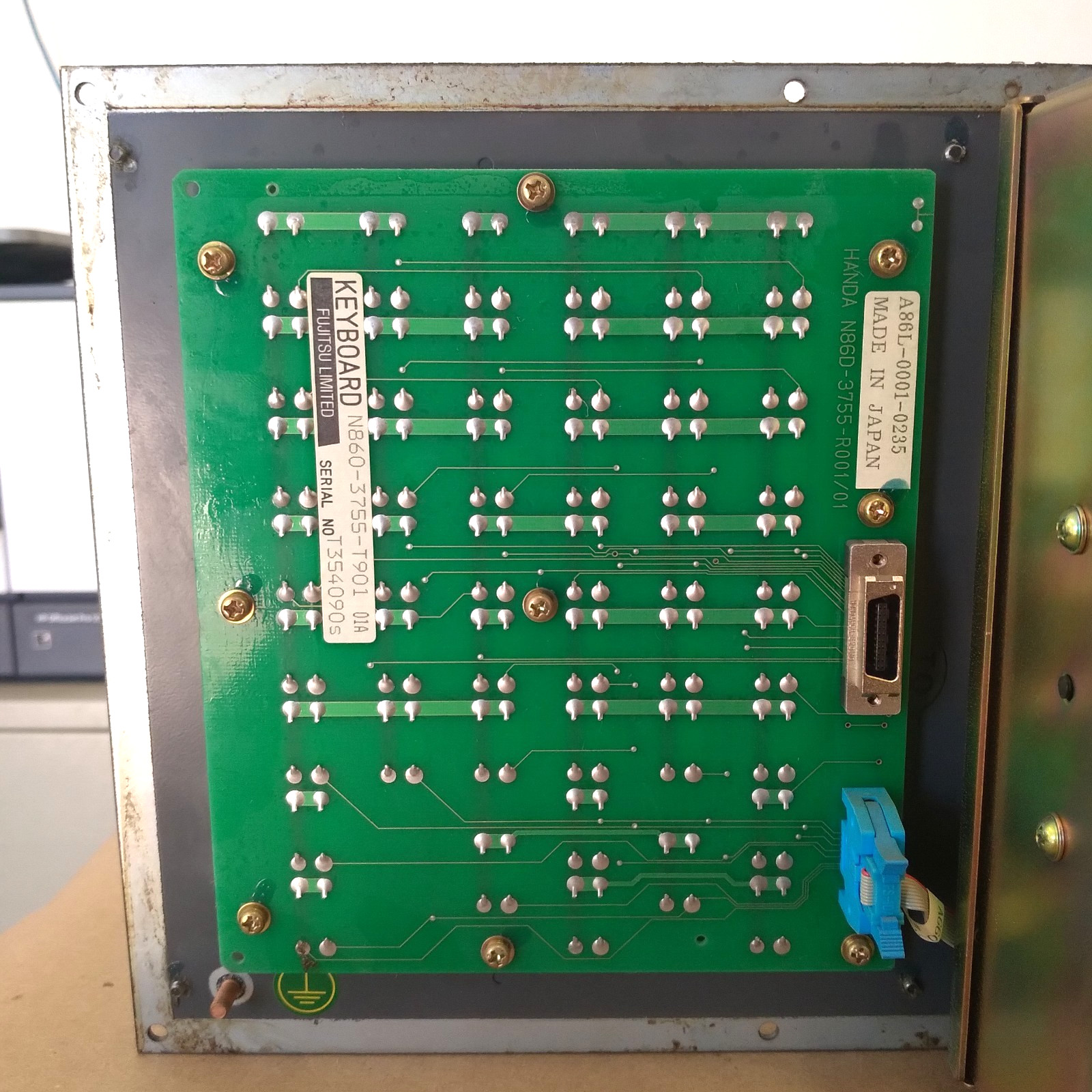 FANUC A61L-0001-0093 SERIES OI-TB CRT DISPLAY MODULE D9MM-11A, FROM KIA KIT 450