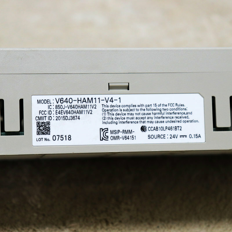 1Pc for 100% test V640-HAM11-V4-1 (by Fedex or DHL )