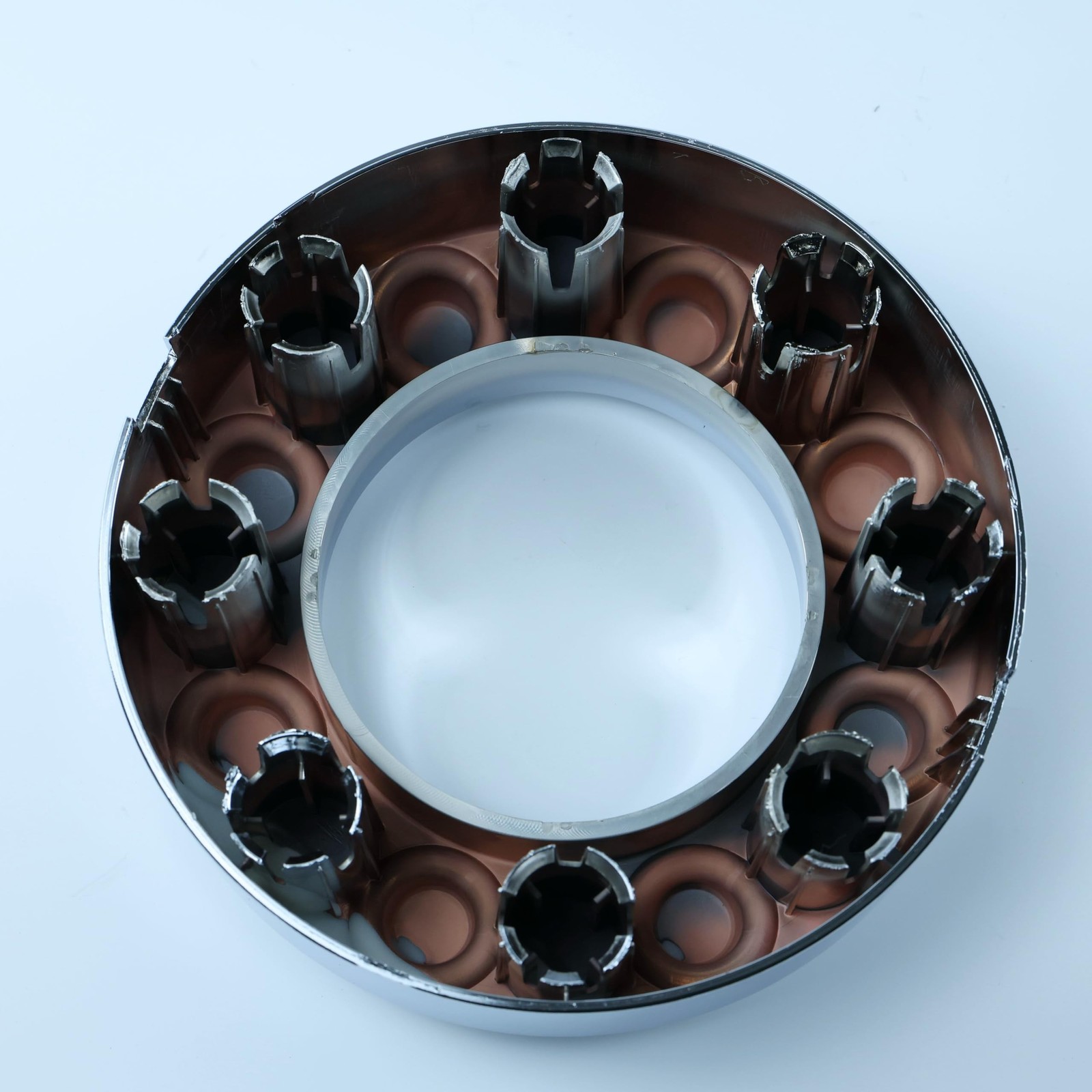 Fit 2005-2018 F250 F350 Chrome Open Center Wheel Hub Cap 4×4 Front