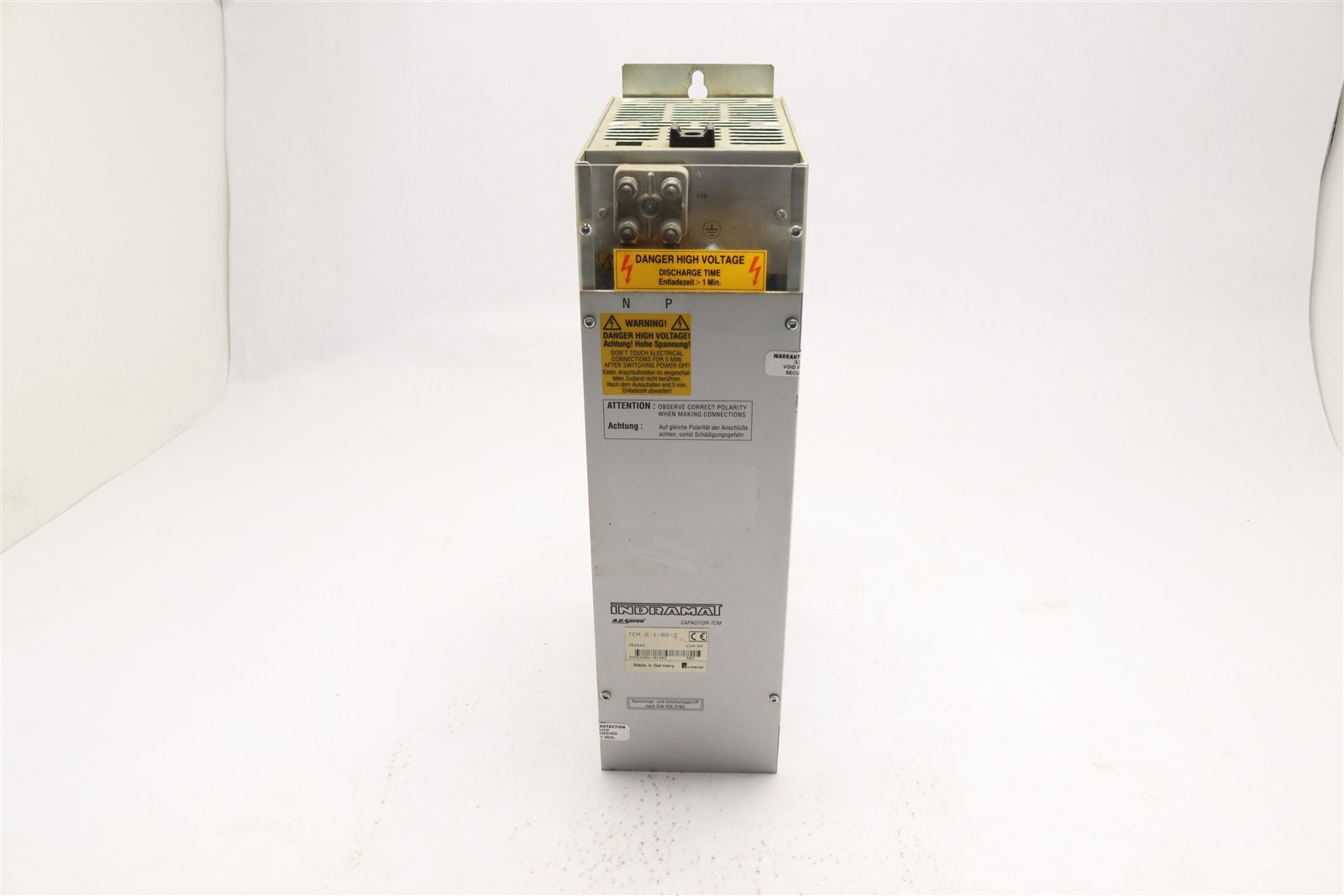 INDRAMAT AC SERVO CAPACITOR TCM2.1-02-7