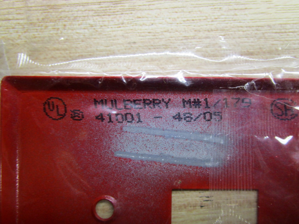 Mulberry 41001-48/05 Emergency Switch Cover
