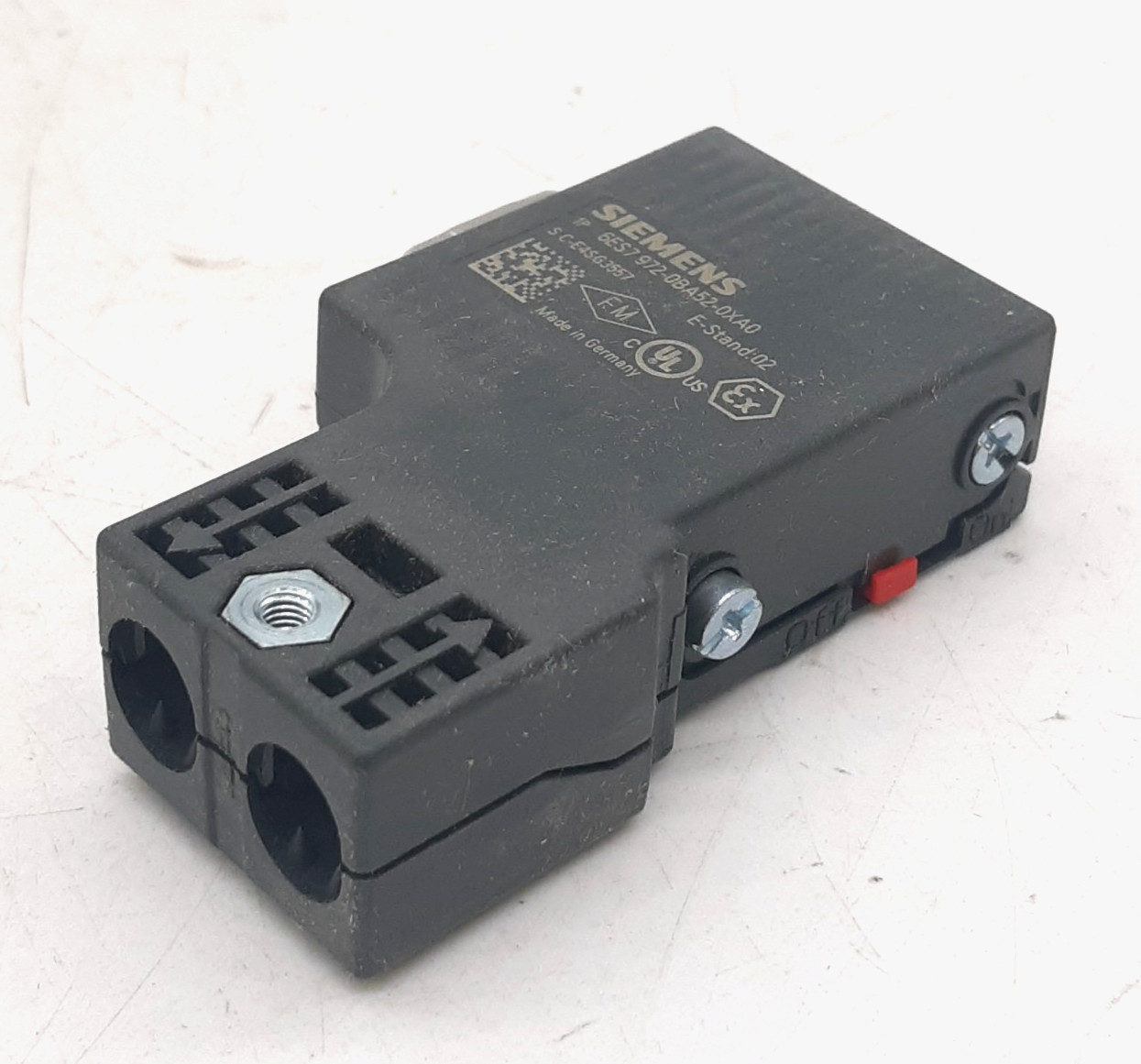 Siemens 6ES7 972-0BA52-0XA0 Profibus Connection Plug