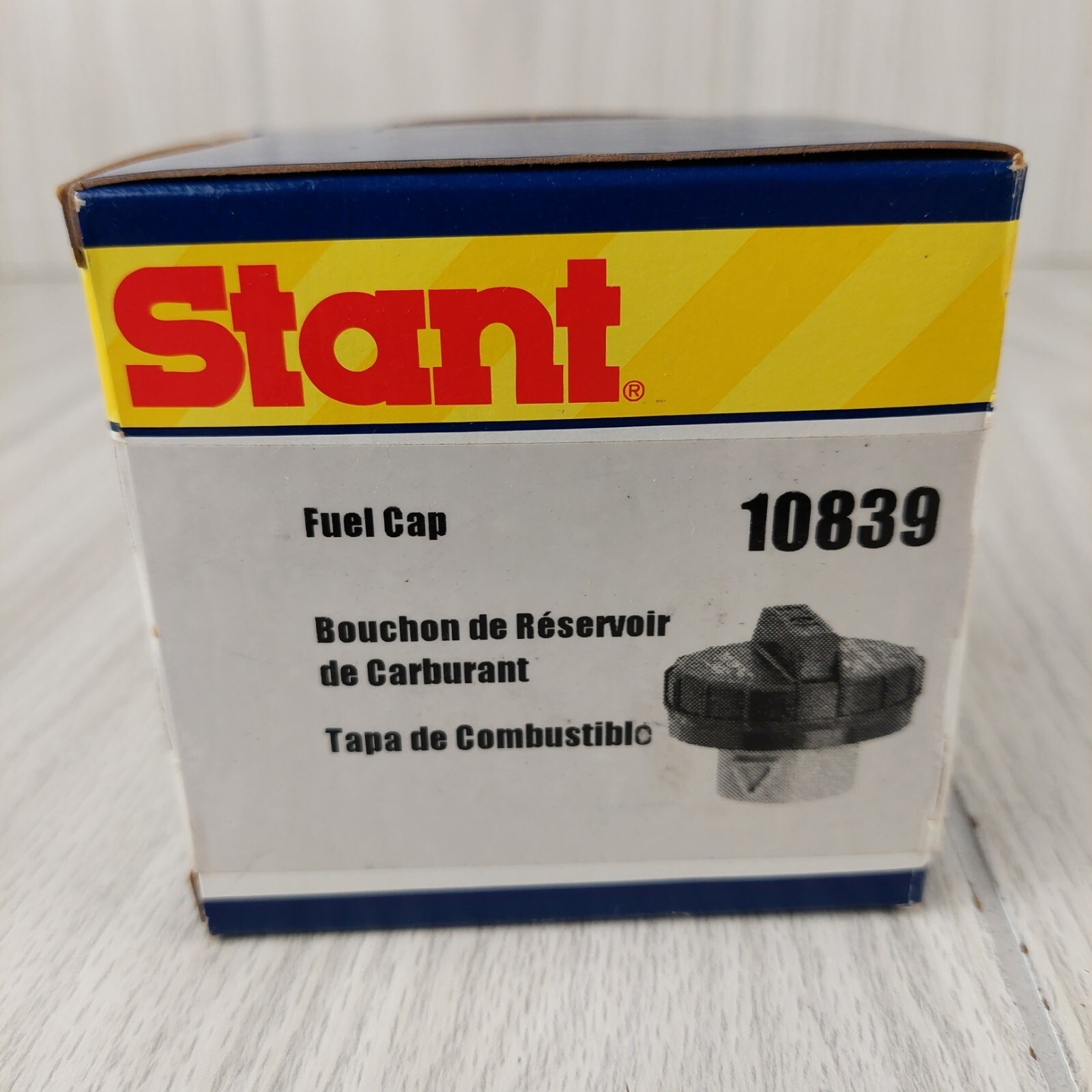 Stant Fuel Cap Automotive Universal 10839 Black Non-Locking Gas Cap Replacement
