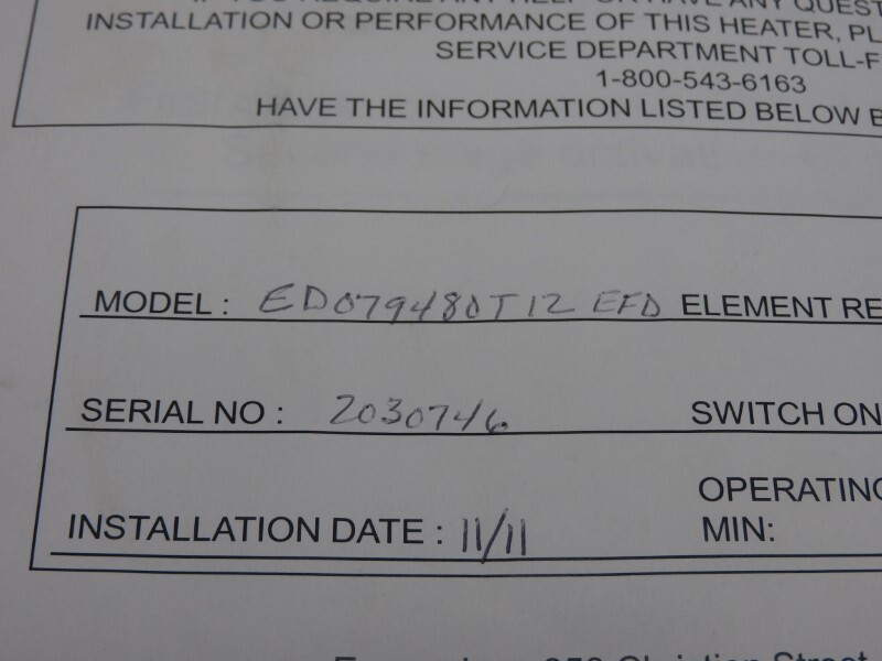 EEMAX ED079480T12EFD UNMP