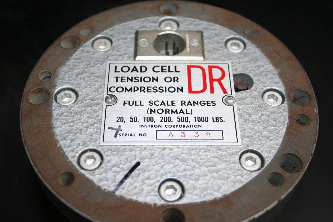 Load Cell Tensile/Compression Reversible 1000lb DR s/n A338 Instron