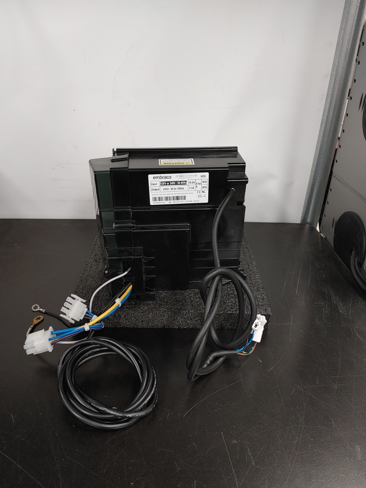 EMBRACO CF10B02 Variable Speed Compressor Electronic Inverter