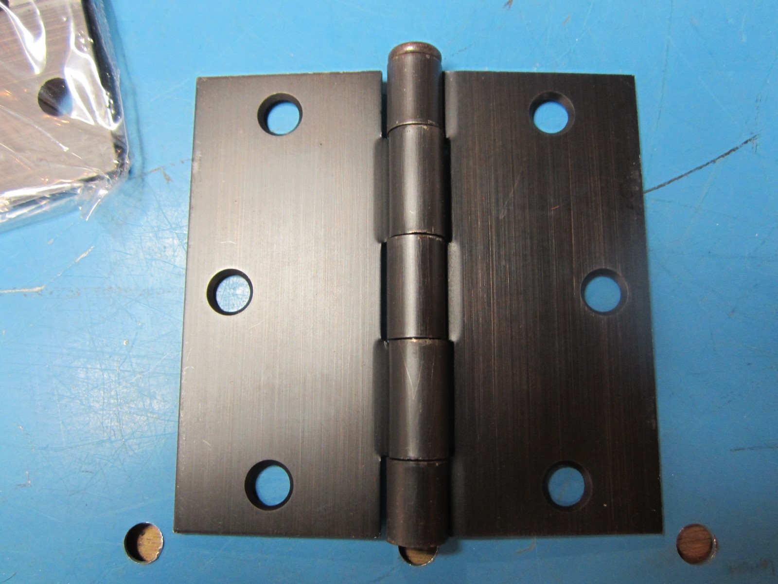 Free Ship, 12 Count Lot, 3-1/2″ Square Butt Hinges, Full Mortise, Antique Bronze