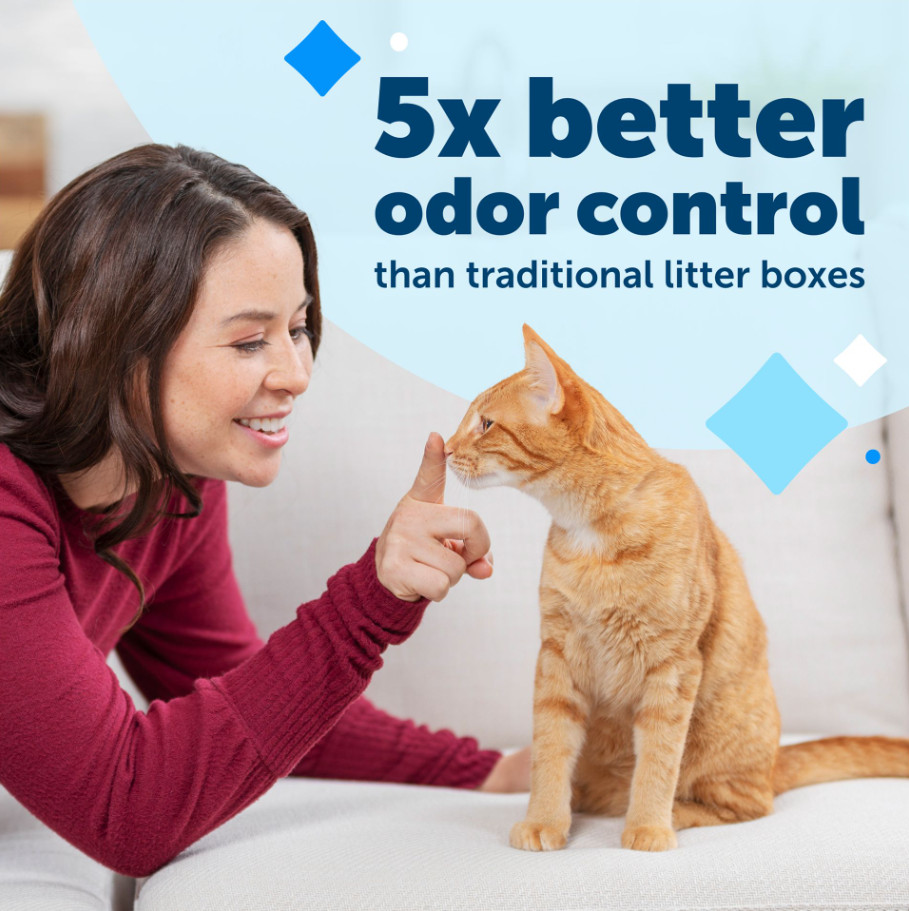 PetSafe ScoopFree Crystal Cat Litter Tray Refills 3-Pack, Self-Cleaning
