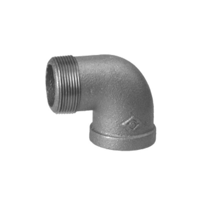 ZMGLST9006 1-1/4″ Galvanized Malleable Iron 90� Elbow Threaded Fitting