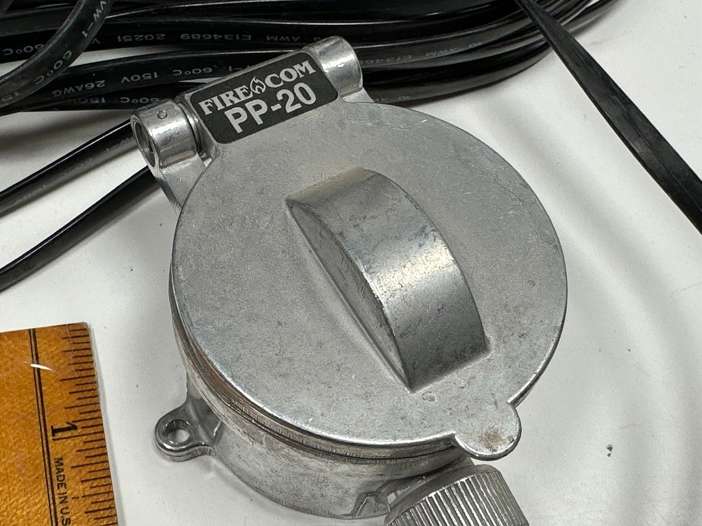 Firecom PP-20 Headset Module Conductor Plug UNTESTED